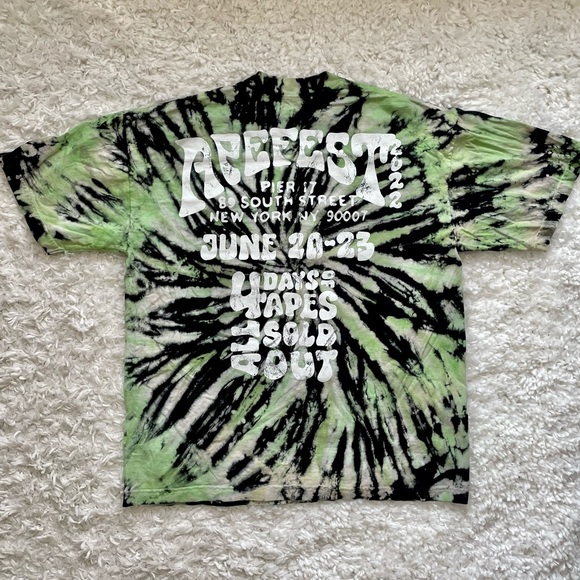 BAYC Apefest 2022 tie dye swamp t-shirt, size L - Picture 2 of 3